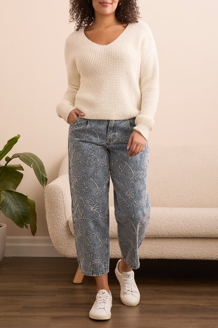 Drop Shoulder Sweater