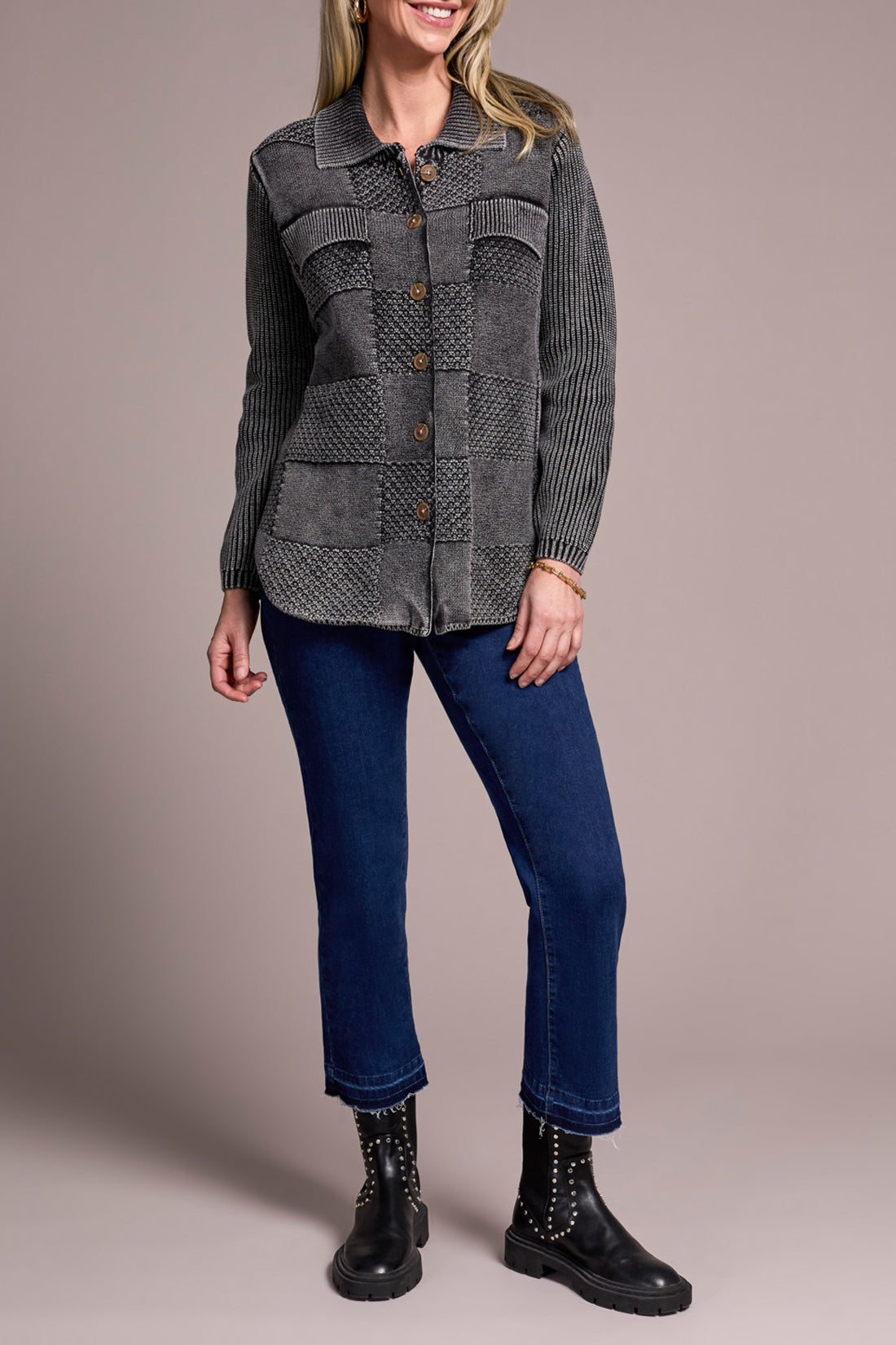 VIntage Wash Cotton Shacket