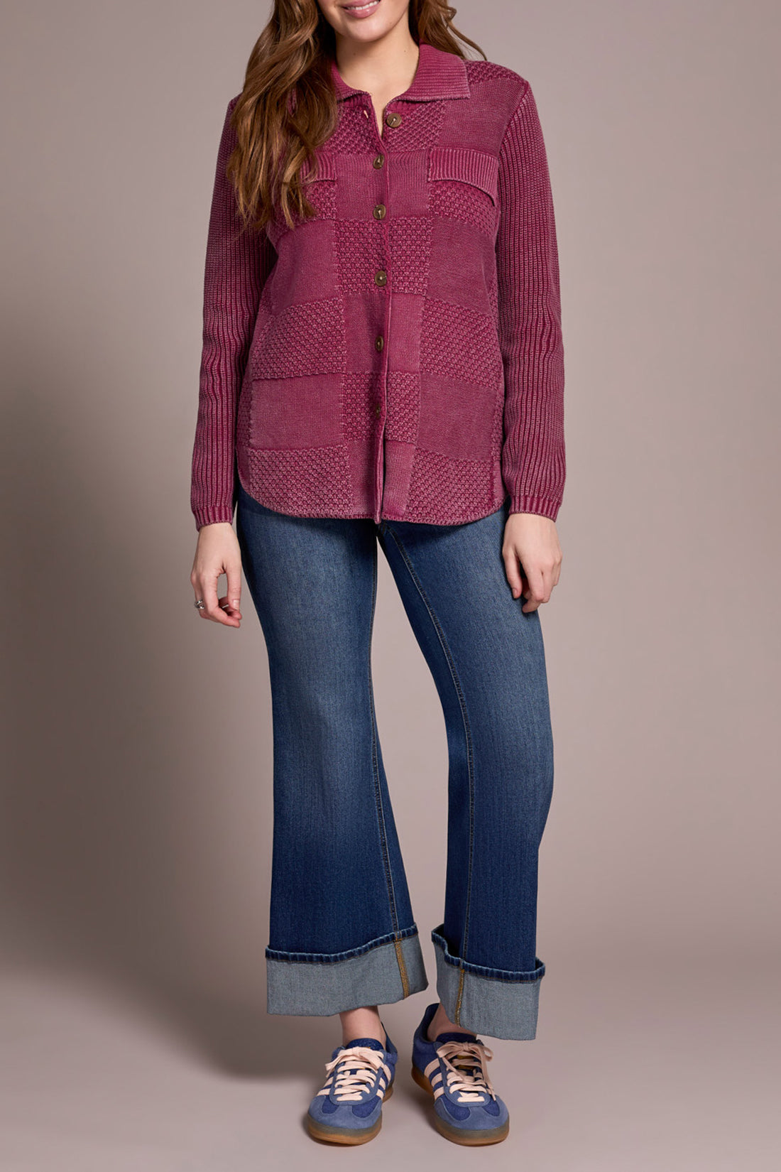 VIntage Wash Cotton Shacket