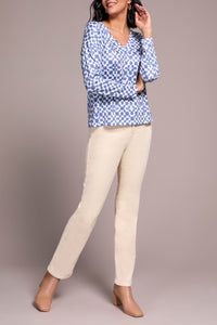 V Neck Knit Top