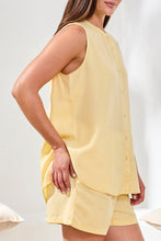 Flowy Button Front Blouse