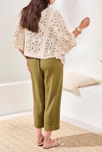 Crochet Floral Kimono Cardigan