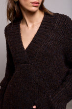 V Neck Knit Sweater