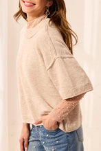 Crew Neck Knit Sweater