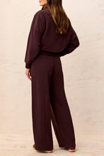 Wide Leg Pintuck Pant