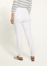 Suzanne Straight Leg White Denim