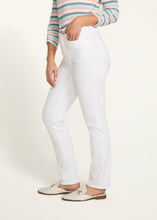 Suzanne Straight Leg White Denim