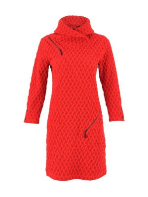 Basketweave Knit Dress
