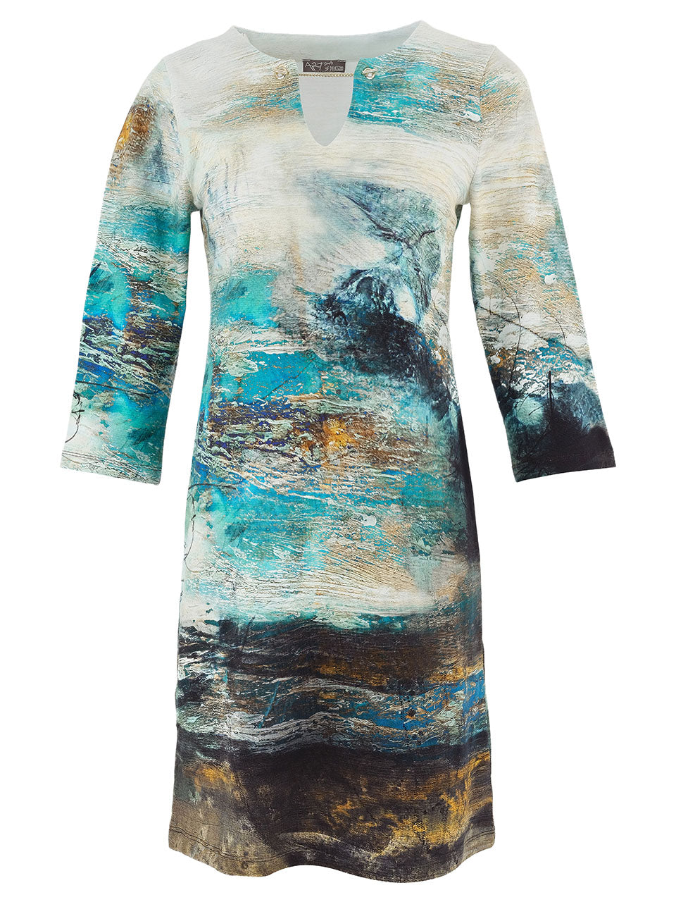Knit Patterned Dress