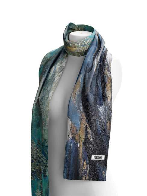 Turquoise/Blue Dolcezza Scarf