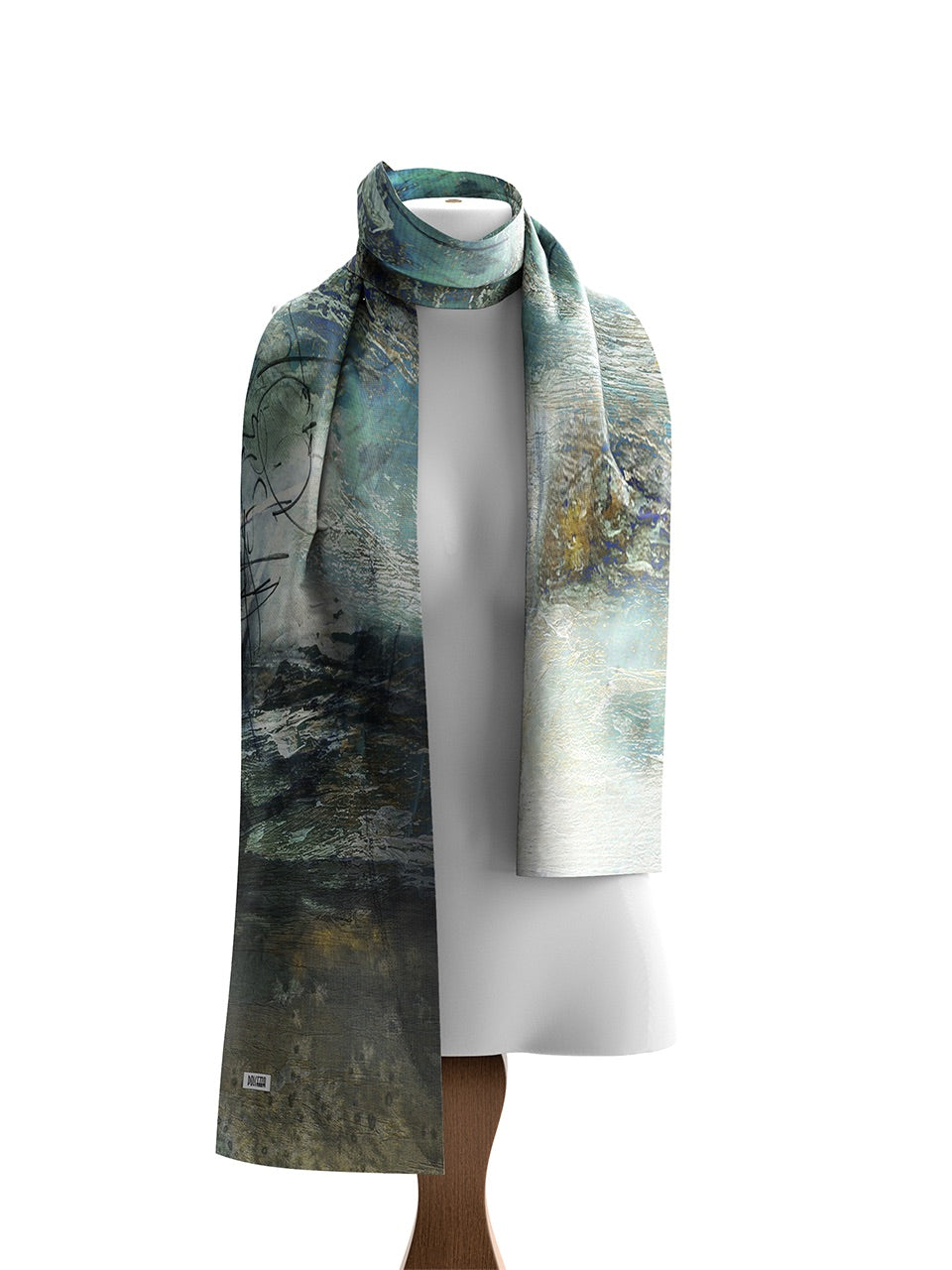 Turquoise/Blue Dolcezza Scarf