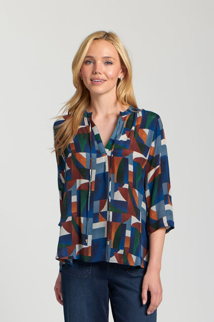 Navy Multi Top