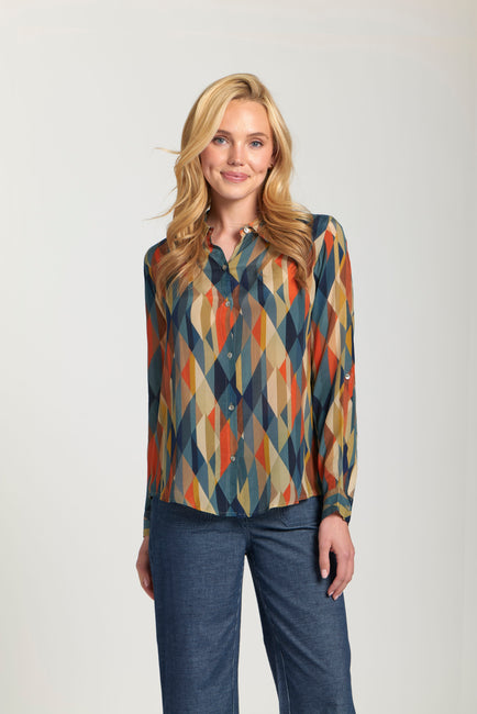 Diamond Pattern Shirt