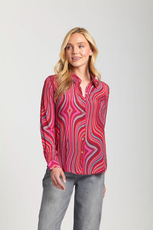 Berry Pattern Shirt