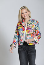 FLoral Denim Jacket