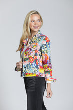 FLoral Denim Jacket