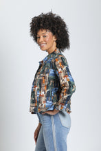 Printed Denim Jacket