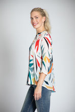 Abstract Multi Colour Top