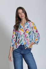 V-Neck Top with Tassel