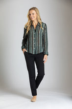 Wavy Stripes Cupro Shirt