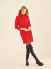 Basketweave Knit Dress