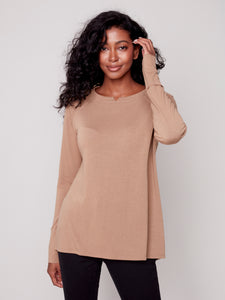 Brushed Knit Top