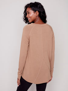 Brushed Knit Top