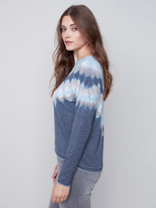 Tie Dye Drop Sleeve Top