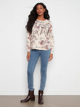 Reversible Print Sweater
