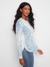 Reversible Print Sweater