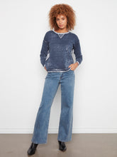 Washed Reversible Sweater