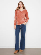 Washed Reversible Sweater