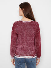 Washed Reversible Sweater