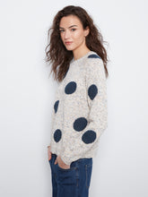 Polka Dot Crew Neck Sweater