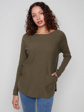Lace Up Sweater