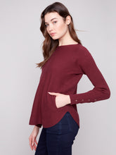 Lace Up Sweater