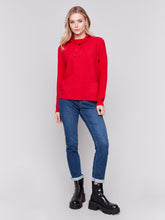 Ottoman Mock Neck Sweater