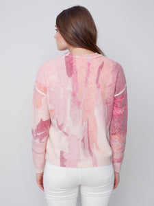 Reversible Orchid Sweater