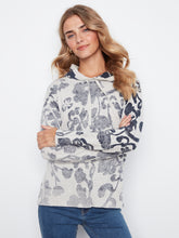 Floral Print Hoodie