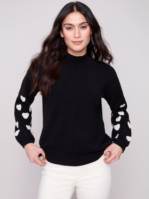 Heart on Your Sleeve Sweater