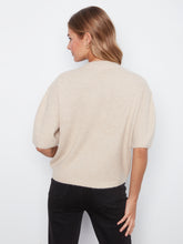 Floral Jacquard Sweater Top