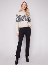 Floral Jacquard Sweater