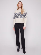 Floral Jacquard Sweater