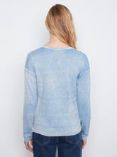 Vintage Wash V-Neck Sweater