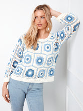 Granny Sqaures  Crochet Sweater