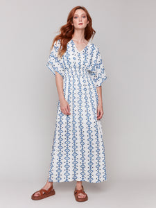 Dolman Sleeve Maxi Dress