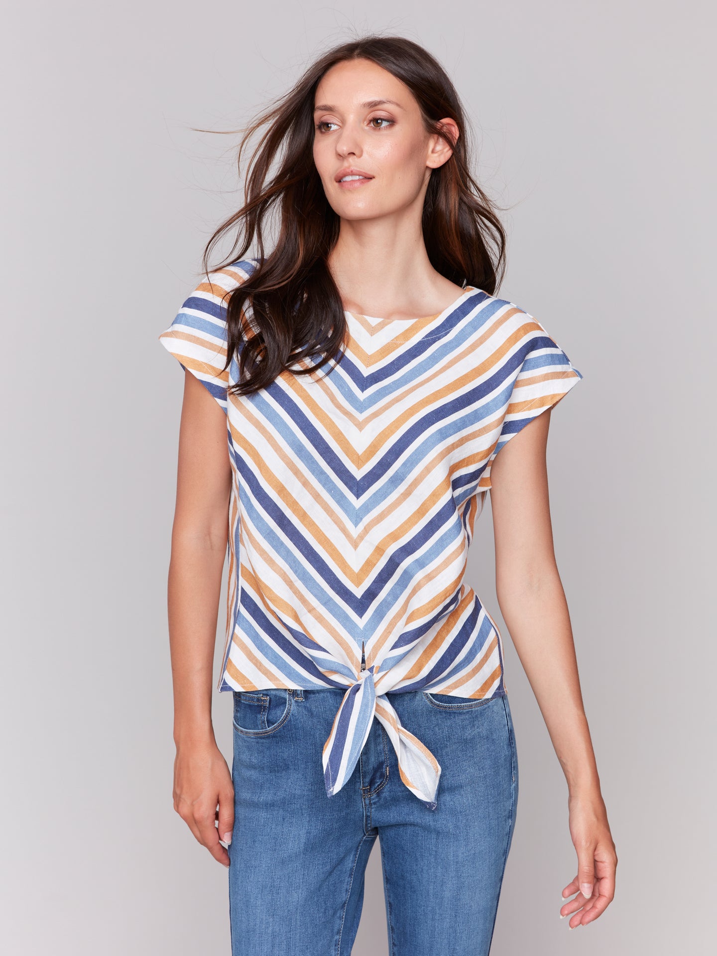 Tie Front Blouse
