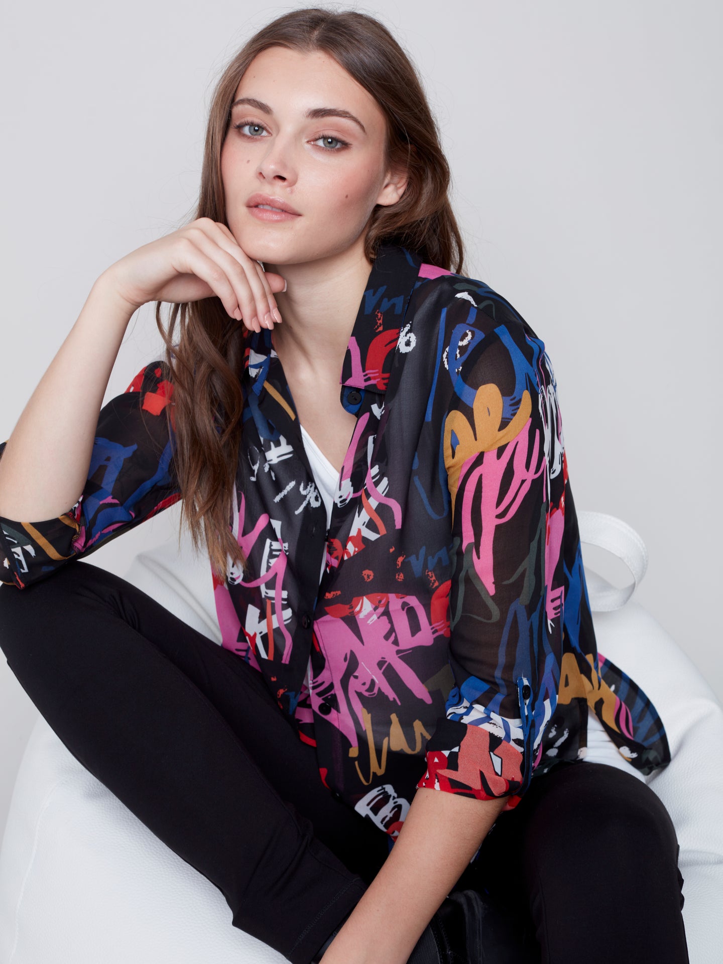 Graffiti Blouse