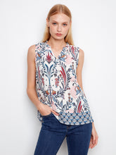Border Print Top