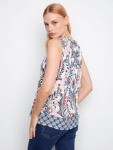 Border Print Top